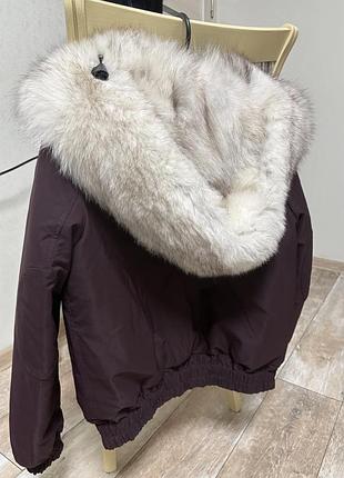 Зимова куртка з натуральним хутром