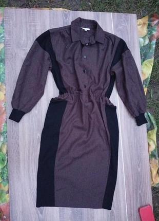 Шикарное шерстяное платье 👗, итальялия