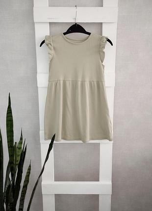 Сукня в рубчик на 4-6р