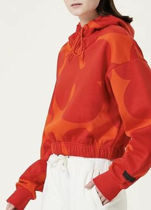 Женская худи с капюшоном adidas marimekko