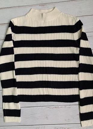 Стильний светер у смужку h&m