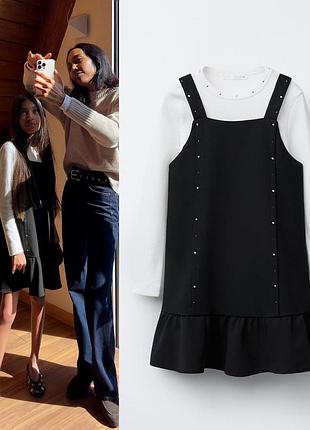 Платье zara 11-12-13-14 рост 150-160