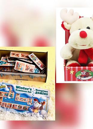 Набор" домино с олененоком "