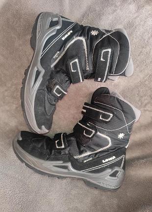 Черевики зимові хайтопи утеплені демісезонні для хлопчика р.31 на липучках