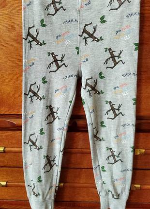 Новые трикотажные штанишки "next" на 5-6 лет(116 см) бангладеш