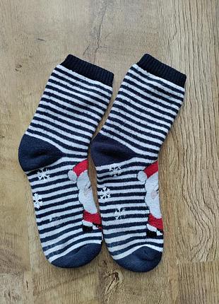 Носки утепленные детские на 5-8 лет 30-33 размер