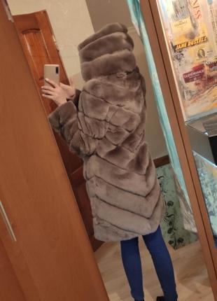 Шуба кролик рекс, нова