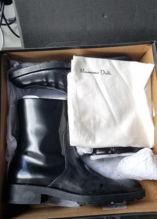 Напівчоботи massimo dutti, 37.5, шкіра