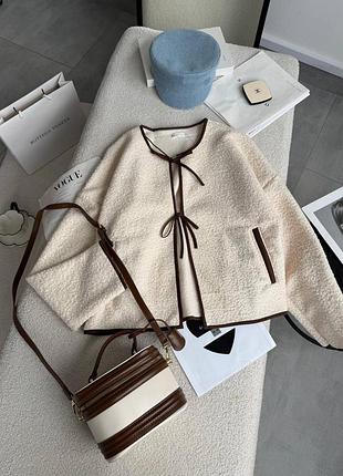 Стильний та теплий бомбер баранчик 7