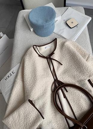 Стильний та теплий бомбер баранчик 5