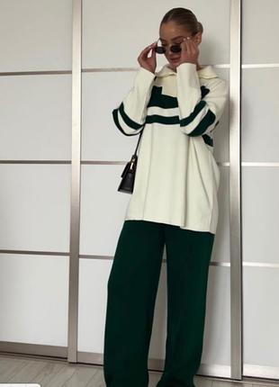 Костюм зі штанами палаццо