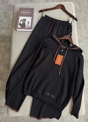 Брендовий жіночий трикотажний спортивний костюм лоро