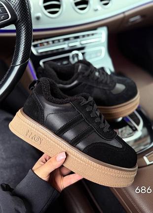 Кеды утепленные