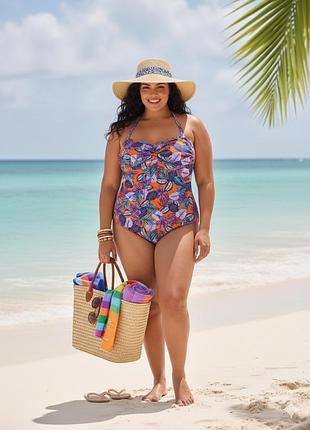 Суцільний купальник бандо m&s