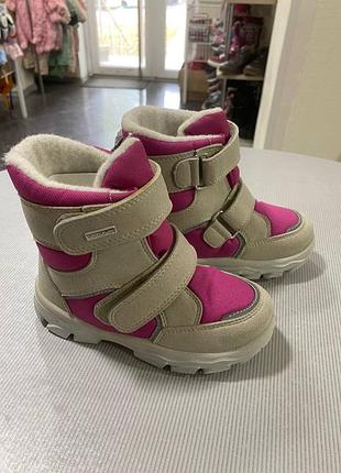 Чобітки для дівчинки, chicco, оригінал