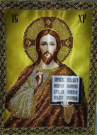 Ікона вишита бісером