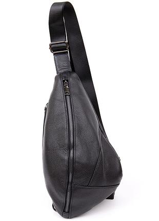 Сумка мужская флотар через плечо vintage 20444 черная