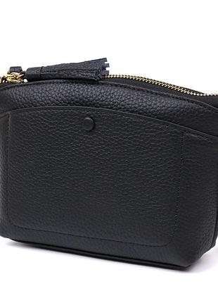 Женская кожаная сумка vintage 20488 черный