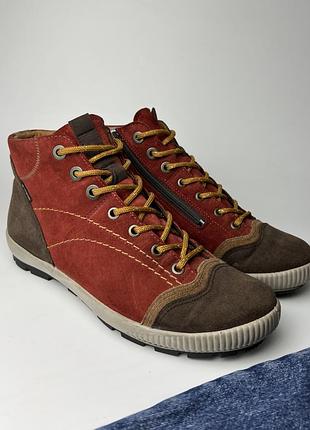 Шкіряні жіночі черевики legero gore-tex