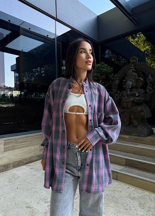 Рубашка в клетку