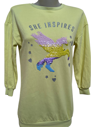 Толстовка туника на флисе benetton