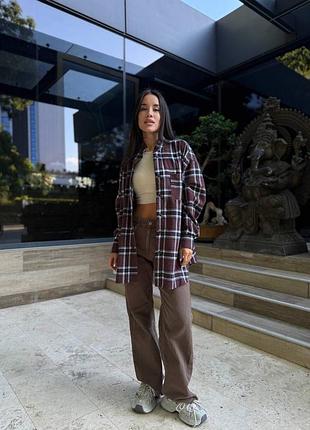 Рубашка в клетку