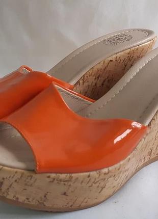 Massimo santini кожаные сабо на платформе