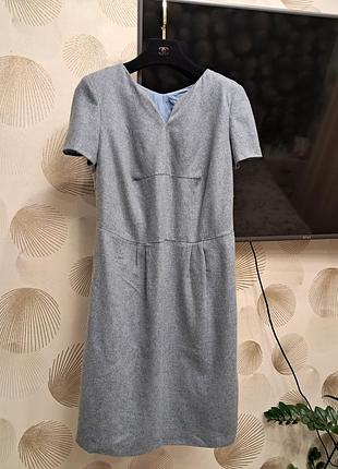 Платье в классическом стиле 100% шерсть/винтаж