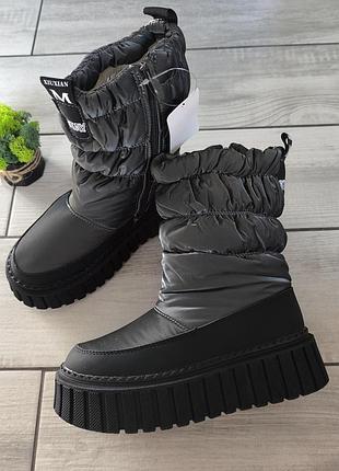 Зимові чоботи jonggolf для дівчинки, дутіки для дівчинки, дутики, зимове взуття дівчинці