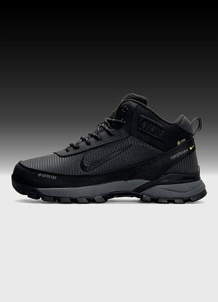 Мужские кроссовки nike rivah fur black grey