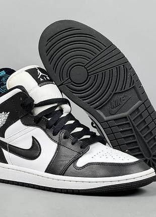 Кроссовки nike air jordan 1 mid найк джордан кросівки кеди кеды