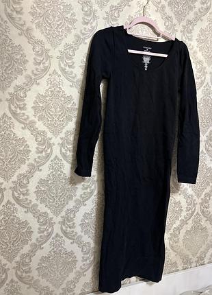 Сукня в рубчик