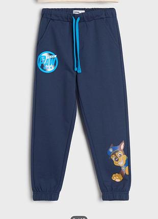 Штани sinsay 122 розмір ,штани джогери на хлопчика 5 - 6 -7 років щенячий патруль