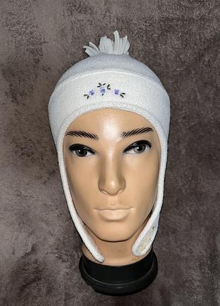 Флісо ва шапка на дівчинку