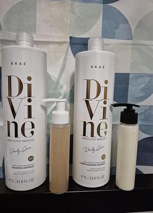 Шампунь brae divine 100 мл, кондицірнер divine 100 мл
