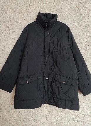 Куртка батал великого розміру big fun розмір 52 стьобана куртка весна-осінь