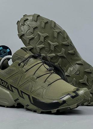 Кроссовки salomon speed cross 6 forces трекинговые горные саломон