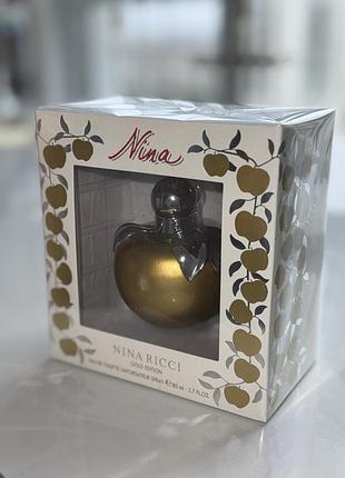 Жіночі шлейфові парфуми nina ricci gold✨ оригінал духи 🔥 100 мл