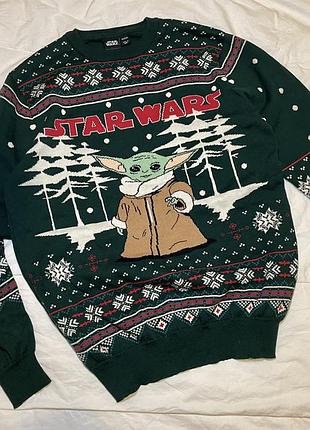 Зелений джемпер зоряні війни primark
