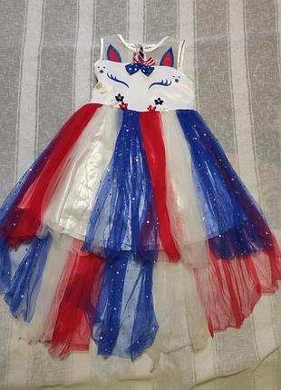 Карнавальный костюм литр пони единорог 🦄 радуги на 9-10роков