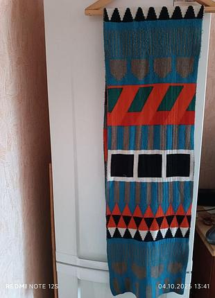 Шарф мужской  шерстяной 190/32 см.