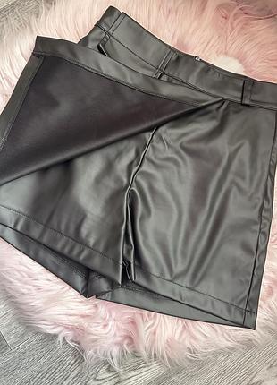 Шкіряні юбка шорти (еко)