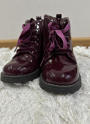 Черевики (чобітки) для дівчинки chicco