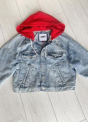 Джинсова куртка-бомбер tommy jeans