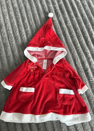 Плаття дитяче новорічне плаття 0-3 місяці