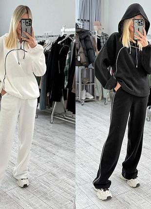 Стильный женский костюм из ангоры kr-0454