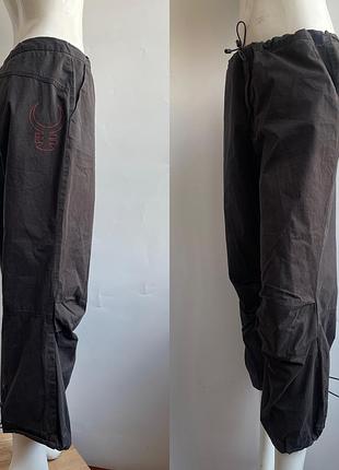 Вінтажні штани diesel le speed freak 1999-2001 з вишивкою панк punk new rock killstar