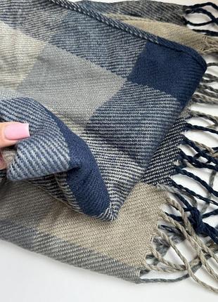 Шарф кашеміровий жіночий в клітинку