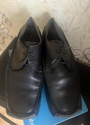 Шкіряні черевики, натуральна шкіра ззовні /всередині