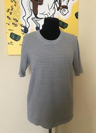 Брендова футболка з люрексом